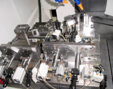 Pneumatic machining fixture designed by Mechill engineering