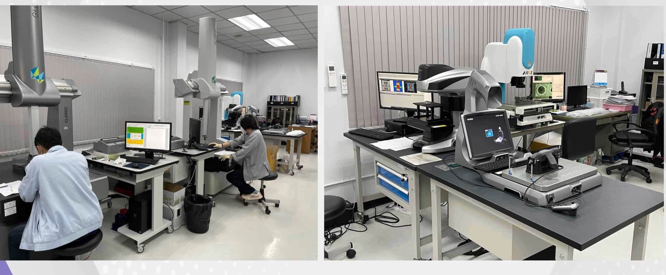 Quality department at Mechill Engineering